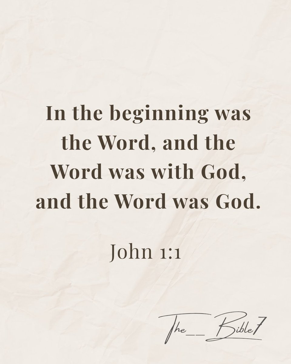 The__Bible7's tweet photo. John 1:1 https://t.co/R7ARF0OoQQ