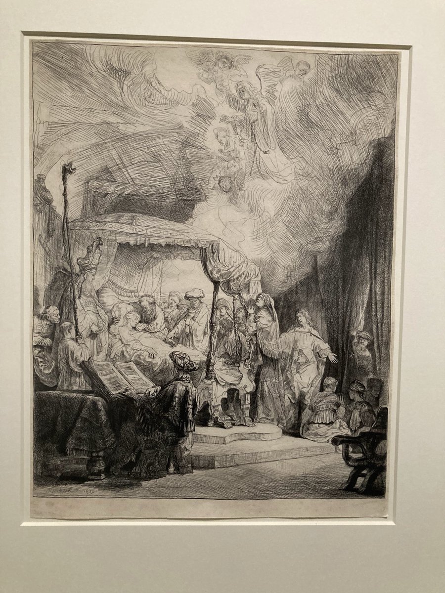 FUJIMORI_S_'s tweet photo. 国立西洋美術館の「版画家レンブラント」が楽しみ。会期は9/23まで

以前、町田市立国際版画美術館でレンブラントの版画を見て驚いた。油彩では見られない線のゆるさ
力、抜けてるなー

自分が知っているカッチリしたレンブラントとのギャップがありすぎる「脱力レンブラント」を、もう一度見たい。 https://t.co/KoISjt7ldD