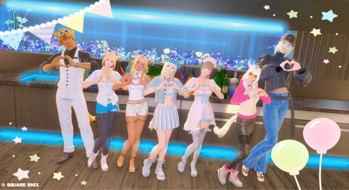 Nyako_ff14's tweet photo. 1枠目𓊆 だいすきなみんな𓊇

みんなと久しぶりにゆっくり会えて
はぴはぴだったよーっ😭♡

お礼はALT💌💭 https://t.co/o28qh5nP0Y