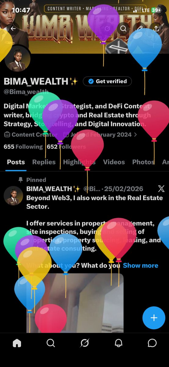 Bima_wealth's tweet photo. Happy Birthday to Me ❤️I’m grateful for life, growth and new beginning ❤️🙏

Say me a prayer X frens🤭 https://t.co/xcdGsLwq6P