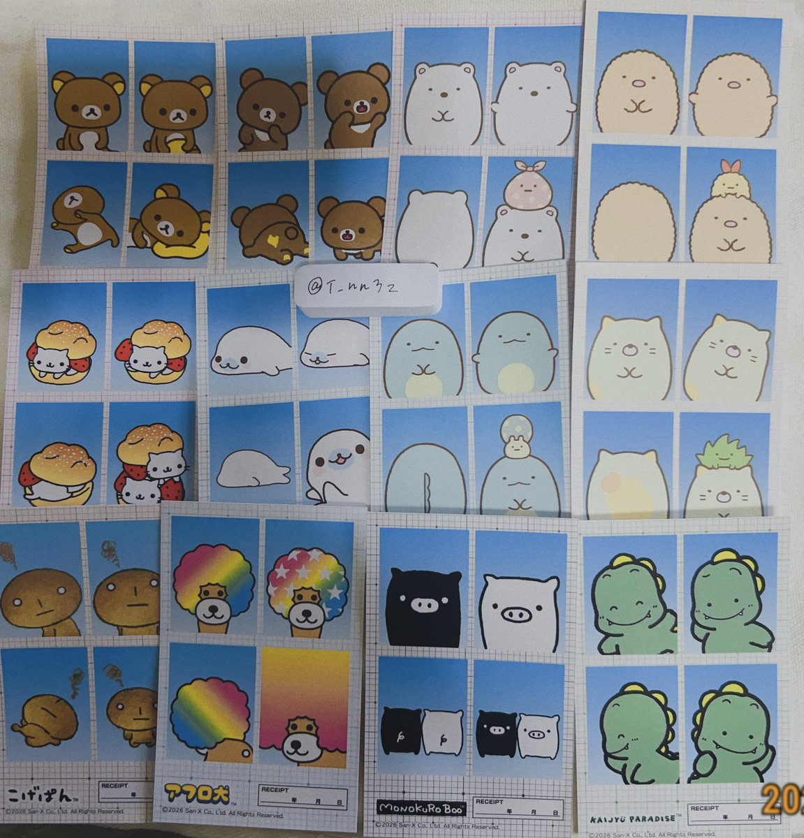 T_nn3z's tweet photo. サンエックス 百均 ダイソー マーカーチャーム 証明写真 

譲▷リラックマ、チャイロイコグマ、しろくま、とんかつ、とかげ、まめゴマ、モノクロブー、アフロ犬、にゃんにゃんにゃんこ、こげぱん、たれぱんだ、カイジュウパラダイス

求▷コリラックマ、センチメンタルサーカス

郵送取引のみ https://t.co/LRpor1hLTt