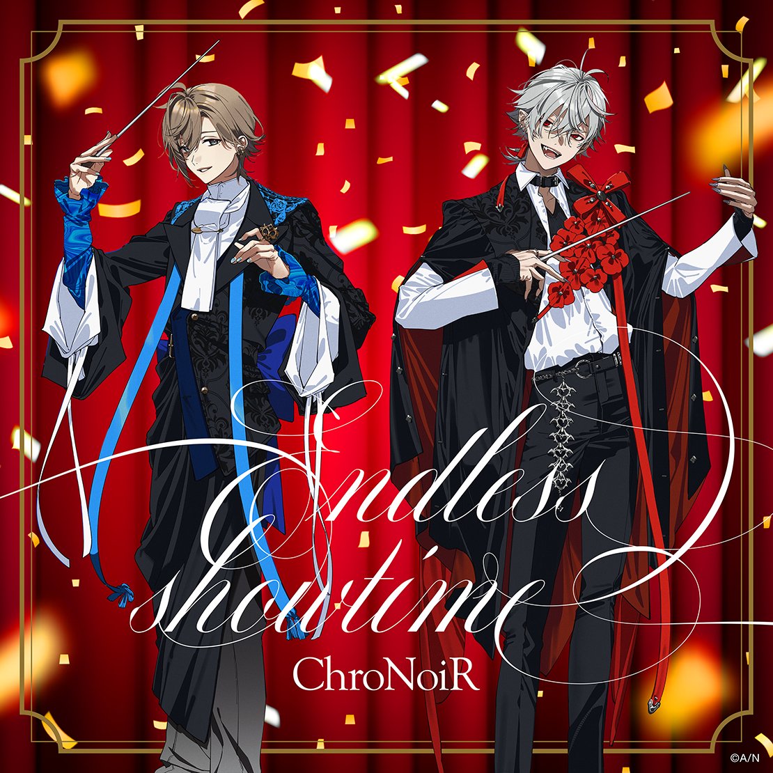 chronoir_info's tweet photo. ━━━ #ChroNoiR ━━
　「Endless showtime」
7/17(Fri.) Digital Release
━━━━━━━━━━━

ChroNoiRの新曲「Endless showtime」のデジタルリリースが決定🎉
お楽しみに！

▼ダウンロード/ストリーミング (7/17 0:00より）
https://t.co/QDIqjlbYFr https://t.co/fs7DGWCtDT