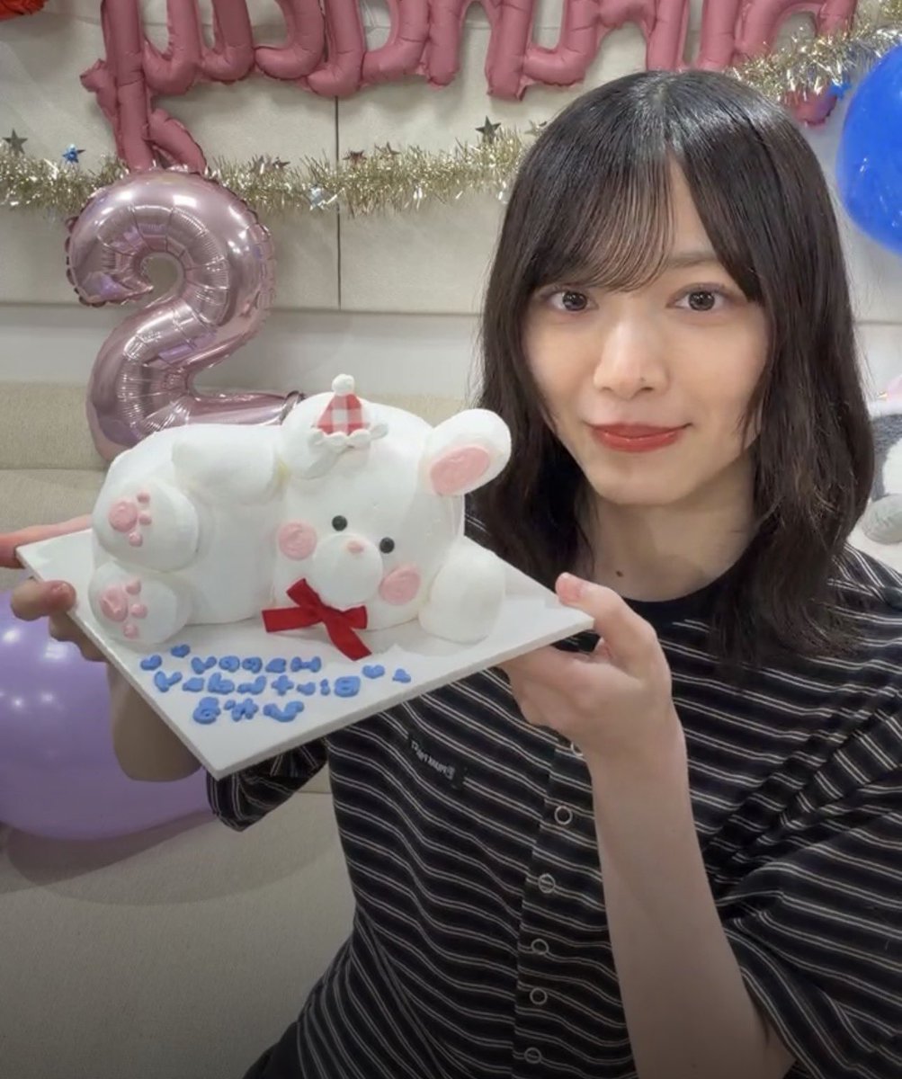 _20010710's tweet photo. ありがとうございました☺️
改めて誕生日おめでとうございます！
#森田ひかる生誕祭 https://t.co/DL0PmFGsQB