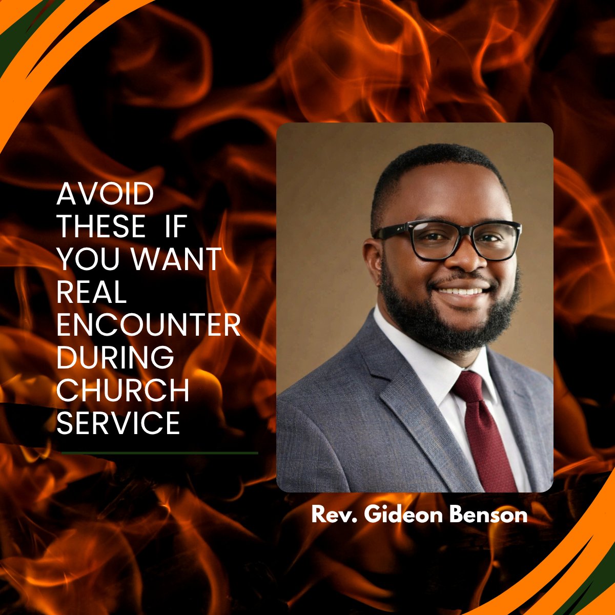 iamgideonbenson's tweet photo. Point 9&10.
9. Rushing Out Before the Benediction
Leaving the sanctuary while the final blessing is being shared demonstrates a disconnect from the household of faith. Honoring the benediction reflects a deep respect for the kindred spirit and fellowship of the brethren.

10. Reluctance to Transition from Member to Worker
Remaining content with passive membership without any desire to grow, serve, or join a functional workforce unit within the church is a strong indicator of a stagnant spiritual foundation.