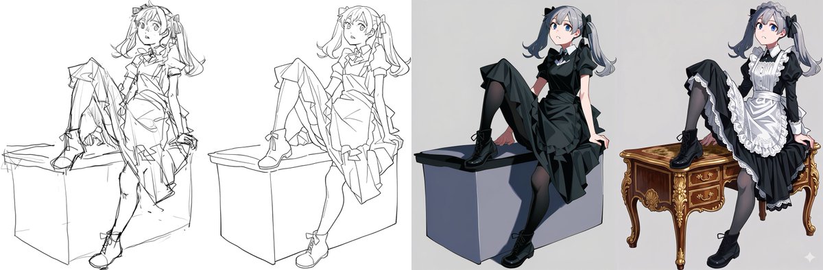 hogehogeo's tweet photo. 最近、イラスト制作支援AIサービスのcopainterを試していた。開発元は、昔mimicでいろいろ話題になったRADIUS5。

今回の目標は、「ラフから完成イラストまでを、できるだけ少ない手間で作る」こと。

ChatGPTにレビューを書かせたら超長文になった。続く #copainter https://t.co/3r1CHTvZ1y