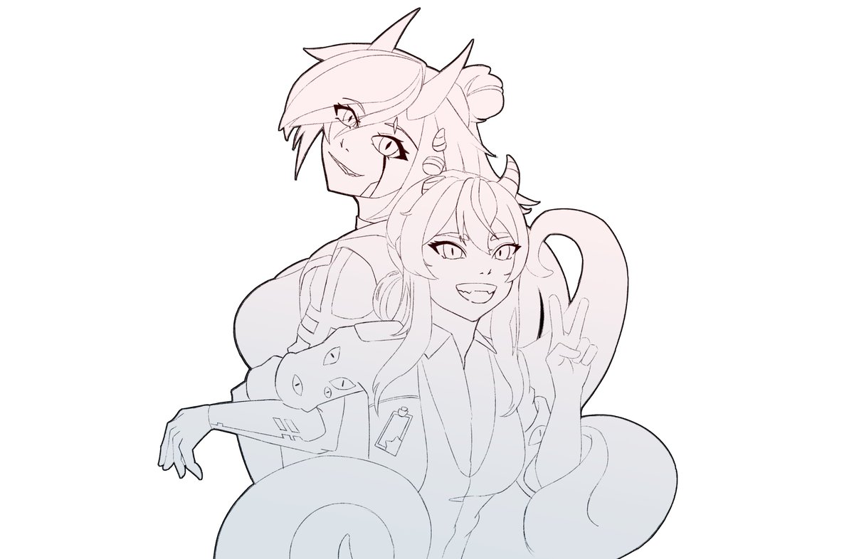 Auzrial_art's tweet photo. I draw the friendo is @/Ananatze and I https://t.co/KQjzSR8lDU