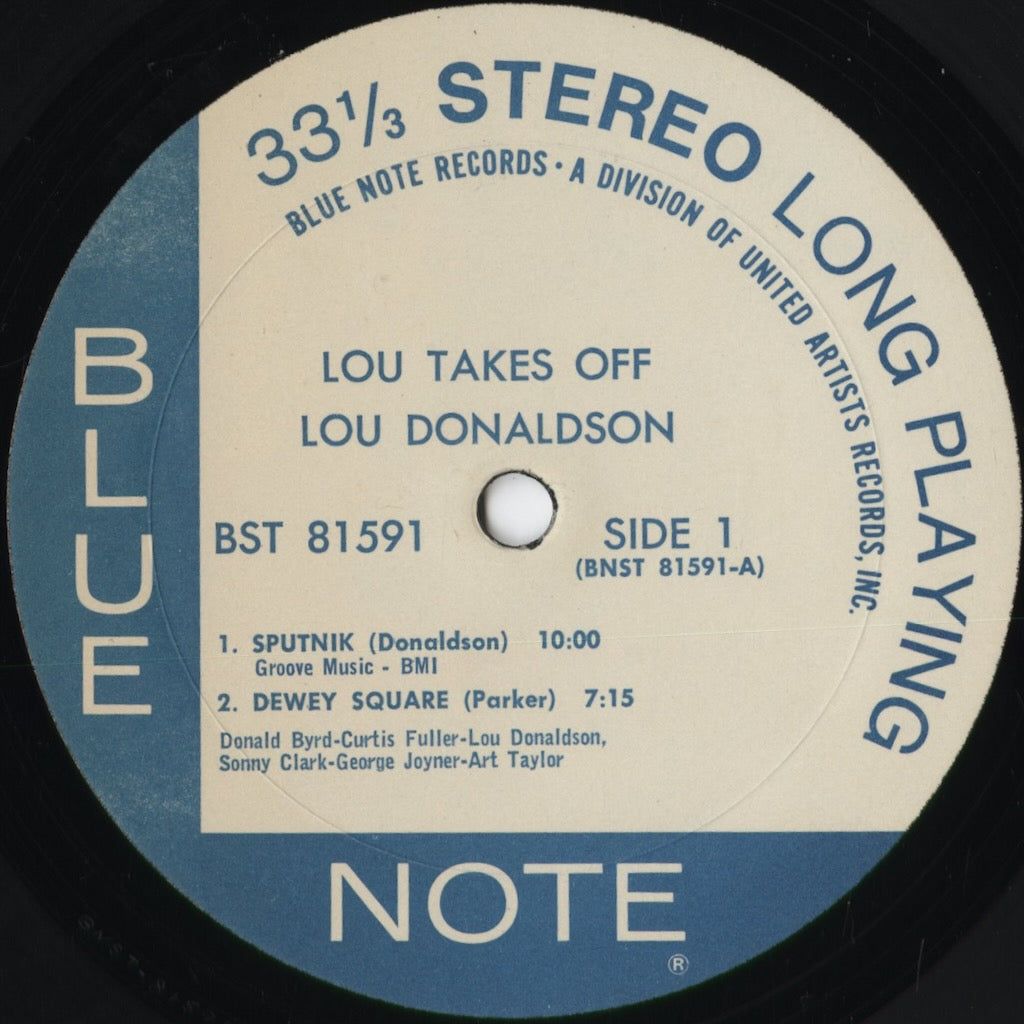 🎷 Lou Donaldson – Lou Takes Off (LP) ✈️ 1957年録音、ブルー