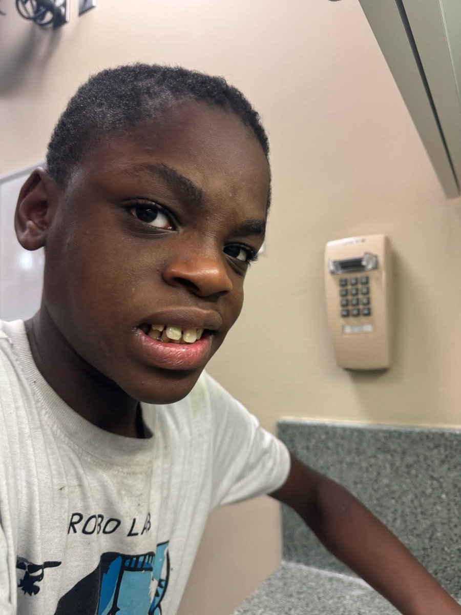 Toledo_PD's tweet photo. Help Us Identify This Child: The Toledo Police Department is asking for the public's assistance in identifying a juvenile who was found near Pickett Academy at approximately 3:30 a.m.

The child is non-verbal and does not have any identifying information. At this time, we have not received any missing juvenile reports that appear to match.

If you recognize this child or have any information that may help identify him, please call or text Crime Stoppers at 419-255-1111 or contact the Toledo Police Department.

Please share this post to help reunite him with his family.

#ToledoPolice #CommunityAssistance