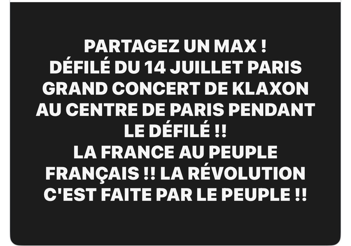 HChalvignac's tweet photo. Pas seulement à Paris, mais dans toutes les villes de France … faites suivre. https://t.co/yJNGIDslYk