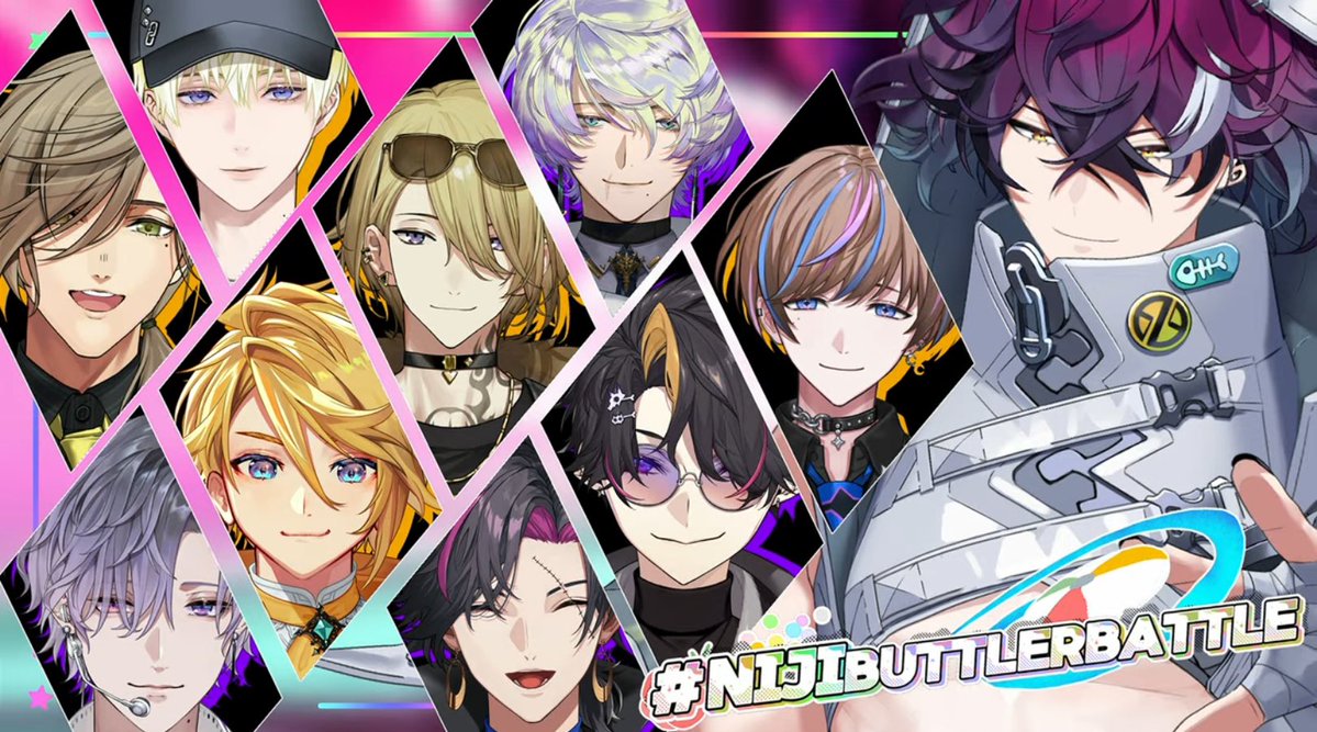 writingsaskia's tweet photo. We don't need perfect butlers. 
We just need these cute, trolling guys.😂

#NIJIBUTTLERBATTLE https://t.co/8WPQ3eKCf2