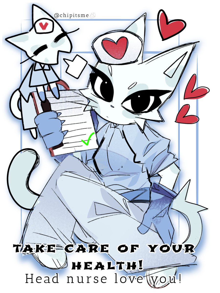 ChipItsme's tweet photo. Headnurse love you🏥🐾

#animalhospital https://t.co/jSdKHRaBbJ