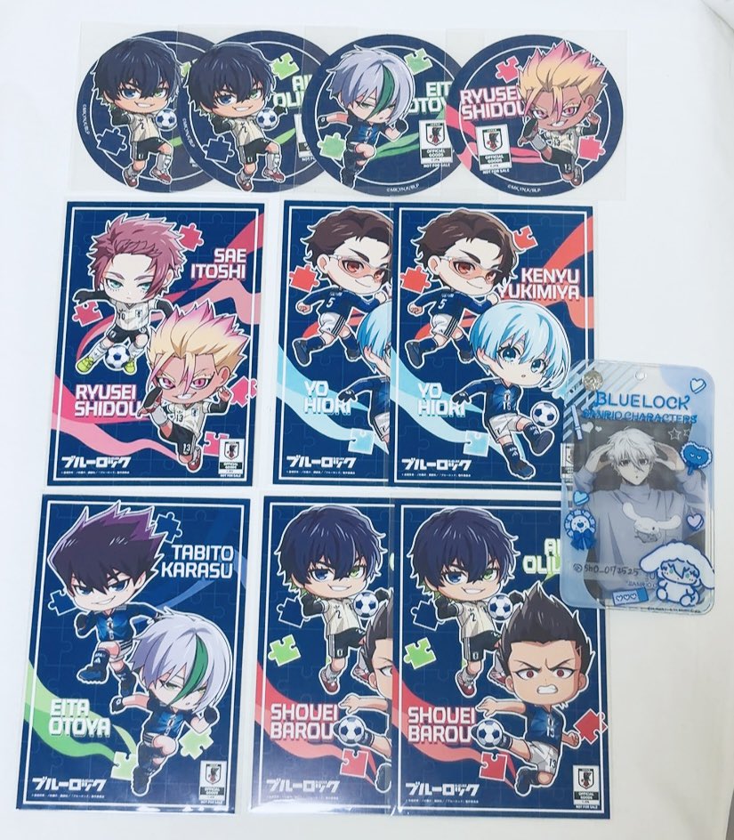 ブルーロック 乙夜 TSUTAYA 特典 ポストカード ポスカ 交換・譲渡】ブルーロック ららぽーと 特典 ポストカード コースター