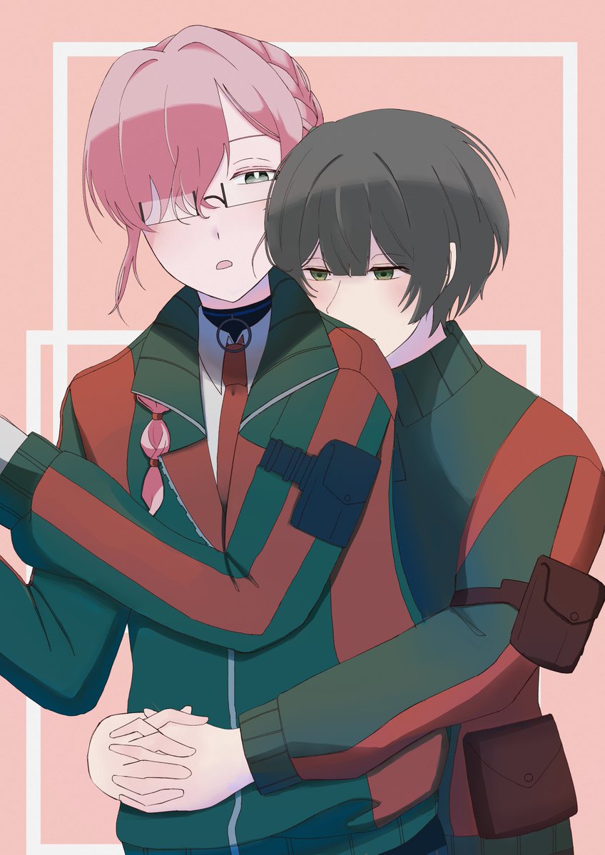 genousa_'s tweet photo. うさもち様（ @ITYOU16961113 ）の卵商品で来くんと花嵐を描いていただきました！
構図案をたくさん出してくださったのですが、いちばんかわいいこちらの構図でお願いさせていただきました🎶プリティすぎる、万物にありがとう
ありがとうございました🌸🔪

#つなぐ #PR 
https://t.co/7bllL5n4PB https://t.co/MGzuDKrkNQ