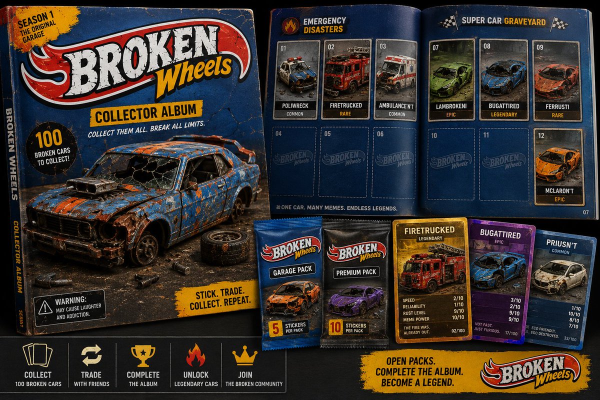 Broken Wheels tweet media