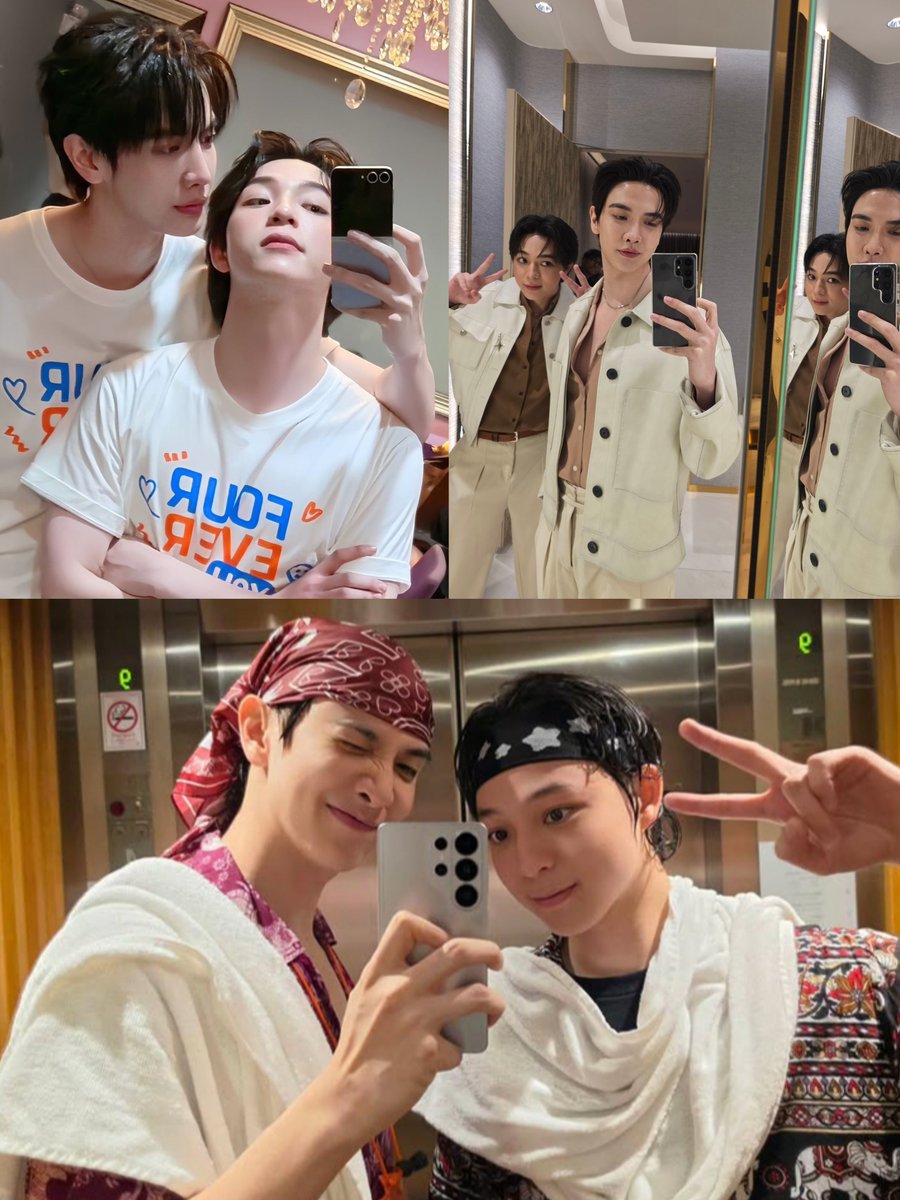 wassana13nov's tweet photo. แม็กกี้บาสรู้จักกันมา3ปี พี่แม็กเปลี่ยนมือถือSumsungไปแร้ว3เครื่อง แต่คนที่ยื่นถ่ายรูปคู่หน้ากระจกด้วยกันก็ยังเป็นคนเดิม (กุฟินวะ มีใครเข้าใจปะทำไมกุฟินง่ายจัง🤭) https://t.co/WvCOYtzS2Y