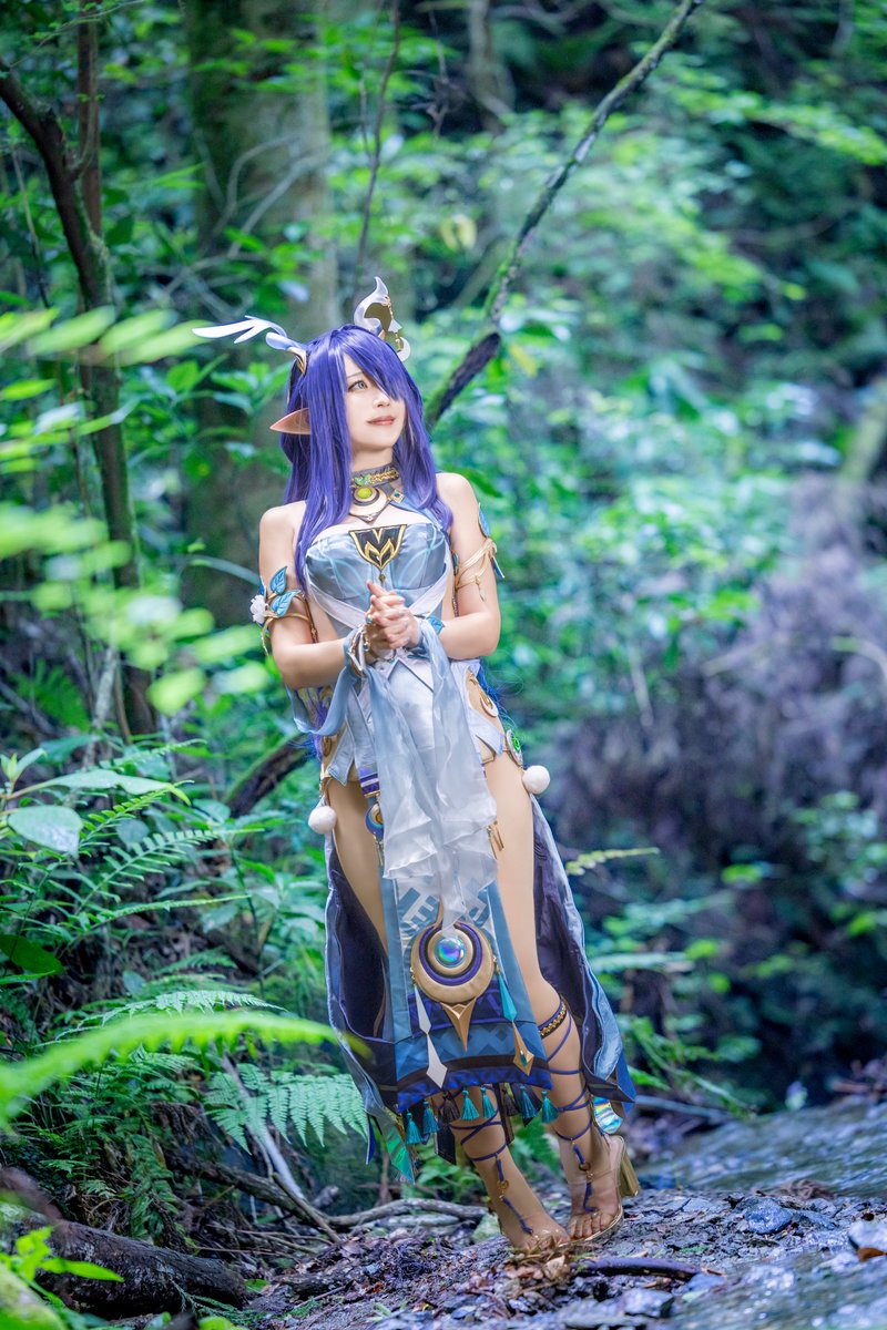 07_hiyoko_'s tweet photo. ✧
　森を巡る旅

コスプレ/ラウマ　#cosplay #Lauma https://t.co/KO4rLw4hHQ