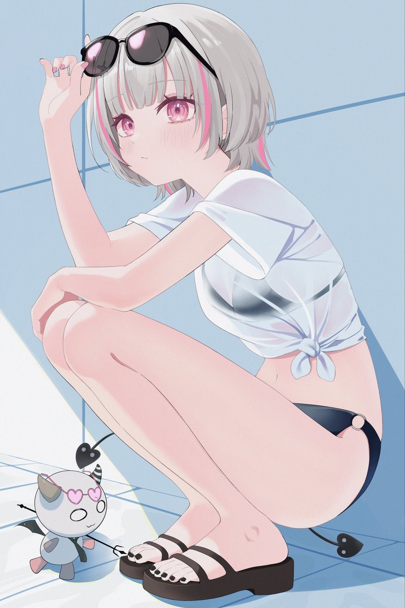 Mea_mememea's tweet photo. 夏きた
 #空澄絵 https://t.co/Q7o5y8V5mS