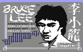 MuseumCommodore's tweet photo. Bruce Lee (Datasoft) - A martial arts platformer with simple yet addictive gameplay. Released on the Commodore 64 in 1984. Play or miss? https://t.co/nqbvhiEMce