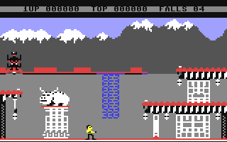 MuseumCommodore's tweet photo. Bruce Lee (Datasoft) - A martial arts platformer with simple yet addictive gameplay. Released on the Commodore 64 in 1984. Play or miss? https://t.co/nqbvhiEMce
