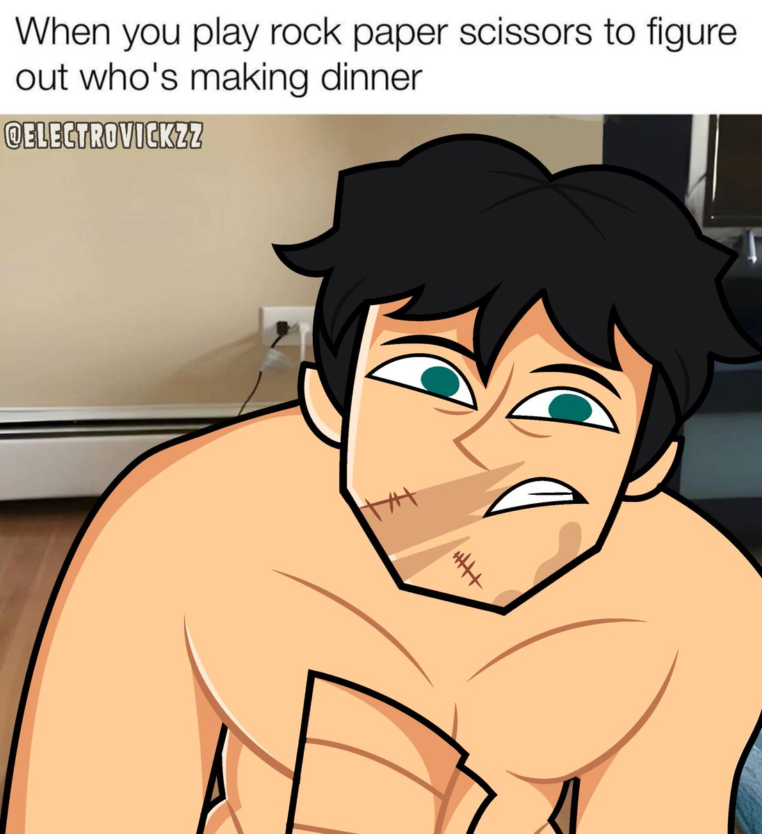 Cryhkz's tweet photo. POV: rock paper sciccors in a gay way be like 💀🙄: 

#disventurecamp #gayart #Gay #campamentodesventura #fyp #ExhibicionismoPúblico #viral #TomReed #ThomasReed #idk 
#TomxJake #tomjake #repost https://t.co/7xbKHVj5Ag