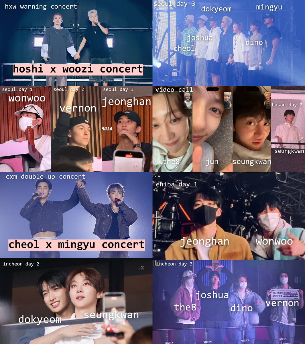 svtnserenade's tweet photo. my family, it is full of love and support. showing up matters, and no one loves seventeen more than seventeen themselves https://t.co/kGlsJbxFaM