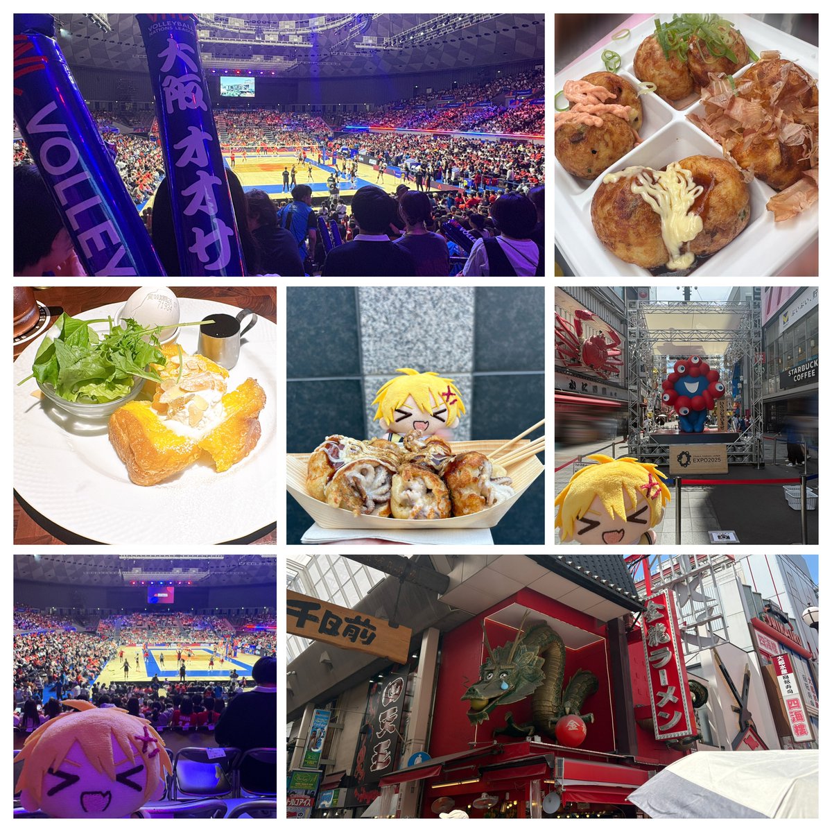 puni_2_sub's tweet photo. 🏐見てきた…！試合は悔しかったけど海外戦含めて楽しかった〜！
気になってたたこ焼きとわなかのたこ焼きの食べ比べしたりできて満足🥳 https://t.co/Mi66RdqbIU