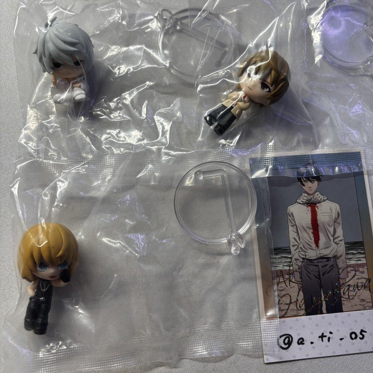_a_ti_05's tweet photo. 【交換】 デスノート　コレクションフィギュアリッチ

譲　月　ニア　⭐︎メロ

求　L >定価(無印のみ)

郵送または都内手渡しにて。お気軽にお声掛けください。 https://t.co/LELNeBCiSD