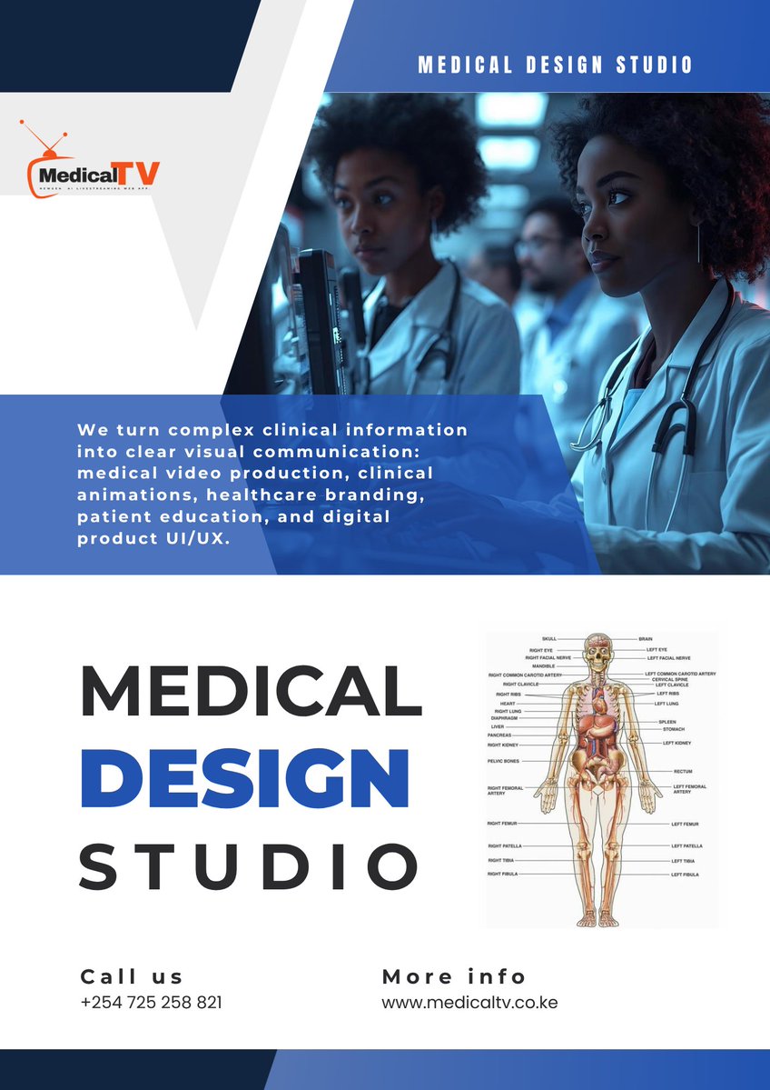 DocsExplainFM's tweet photo. π¬π©Ί Bring your healthcare ideas to life! Our Specialty Medical Design Studio delivers impactful, evidence-based solutions. Partner with us today: https://t.co/RokdYNvIHi
#MedicalDesign #HealthTech #DigitalHealth #PatientEducation #ClinicalAnimation #UIUX #HealthcareInnovation https://t.co/ngHAfhNk5L