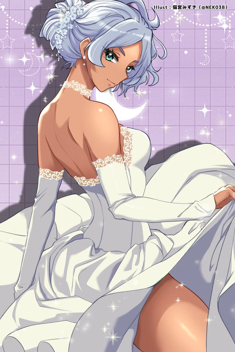 NEK038's tweet photo. セセリアさん純白ドレスEdition👸 https://t.co/jwp4KDk4Bl