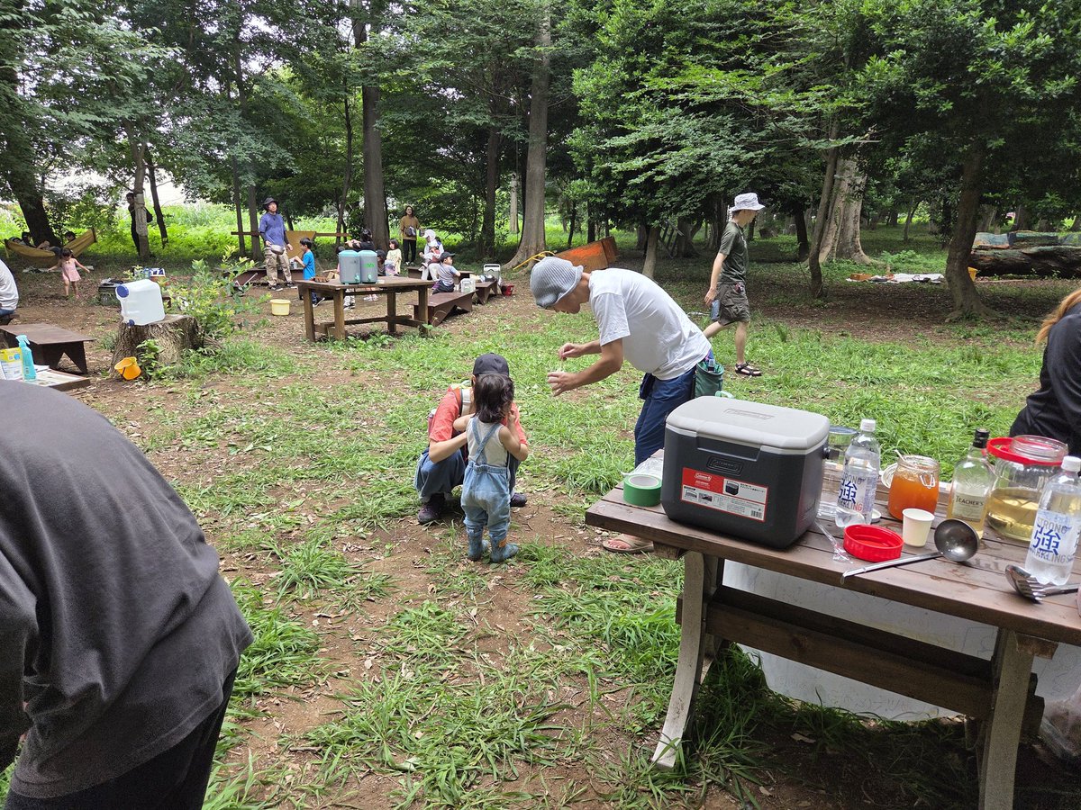 sanguyukio's tweet photo. 市主催のローカル サマースクールとの関係で南小付近の雑木林「もりとこ」のイベントを見学させて頂きました 。たくさんの子供たちが雑木林の中で遊んでいる姿に感動いたしました。雑木林の保全とあらためてトイレの必要性を感じ ました。活動されている皆様に心より感謝申し上げます。 https://t.co/lFedV8Z1OD
