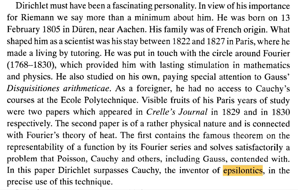 KS1729's tweet photo. epsilontics — a word for the epsilon-delta based analysis that students of calculus must first wrap their heads around… 
[I had never heard of it till today!] https://t.co/3jyB0YSnME