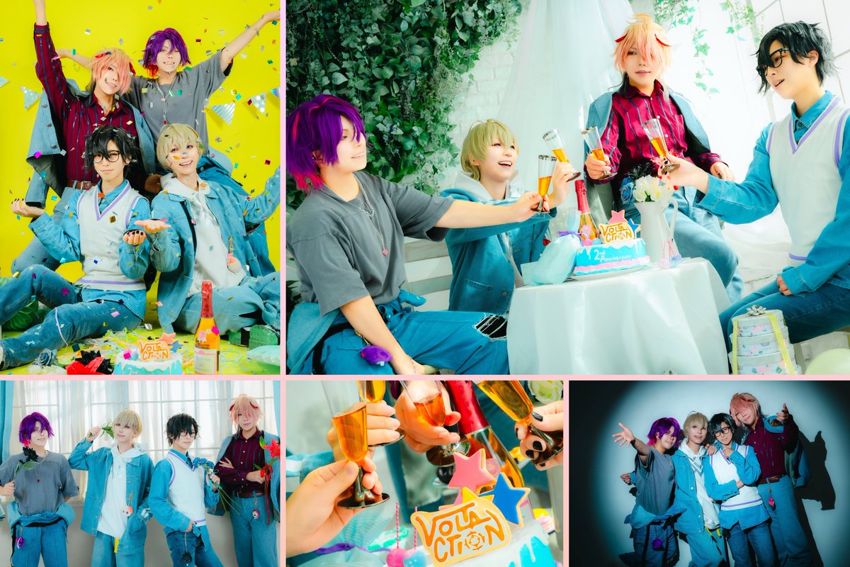 ginnosuke65's tweet photo. cosplay / 🌈🕒 🅅🄾🄻🅃🄰🄲🅃🄸🄾🄽

4周年おめでとう～！
ハフバから3周年までの軌跡！
これからもずっと大好きだよ～！！！ https://t.co/bo3c8Z7kDF