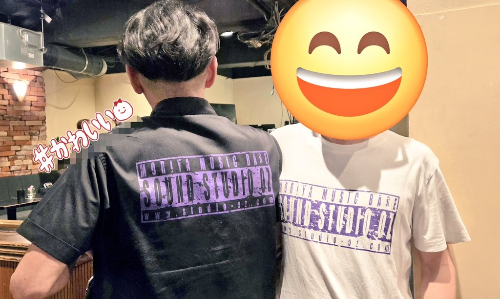 yanasin933's tweet photo. 本日 江古田Buddy　STUDIO OZ♪シャツ２名いた！！♪ https://t.co/3YklwuvcbZ