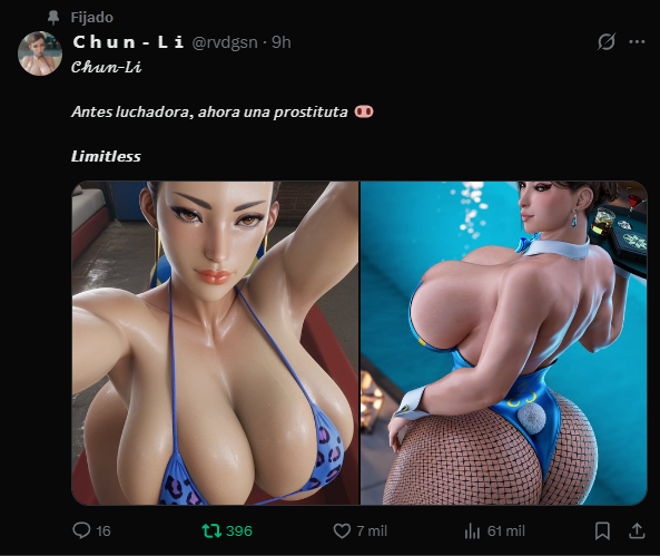 AsiaticaCulona's tweet photo. Como agradecimiento por los 1000 seguidores y los 7k de likes del fijado de hace 9 horas, haré una temática para presentar a Chun-Li. 

De SS para arriba tiene acceso directo a mi DM, mucha suerte! 💞 https://t.co/FV7P1wSx42