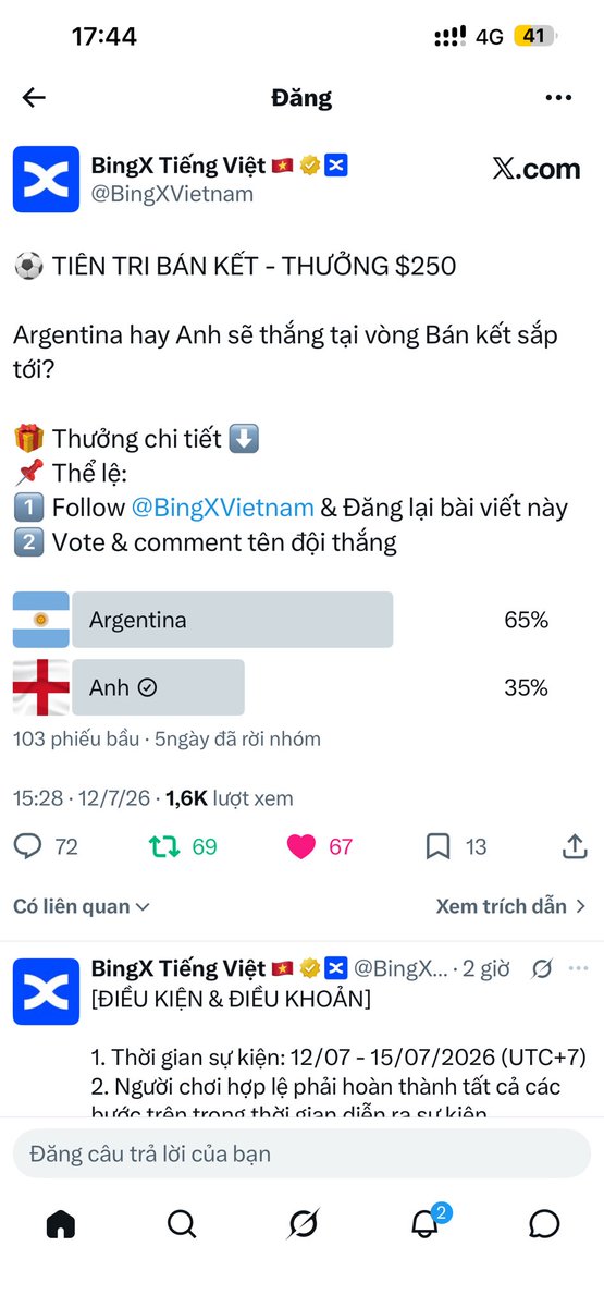 remiipham2010's tweet photo. @BingXVietnam Anh chiến thắng ☘️😋 https://t.co/E0xbeLE33e