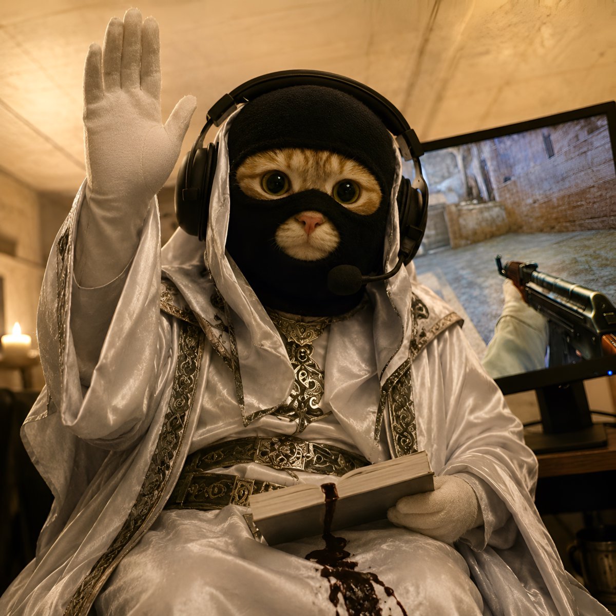 catwifmask official tweet media