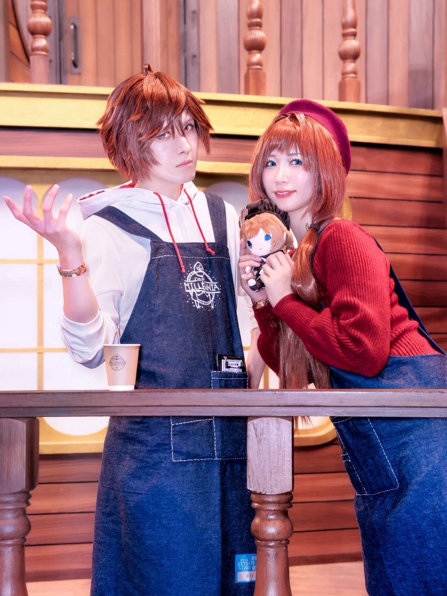 awaken2005's tweet photo. ✨cosplay✨

グラフェスextra in 仙台1日目

グランブルーファンタジー/
カフェスタイルなサンダルフォン(@ry0k0uki )とラジエル☕️🪽

📷：ツカサさん(@costsukasa )
今回も撮影ありがとうございました！！

#グラブルEXフェス2026 https://t.co/6cnmBnlQdS