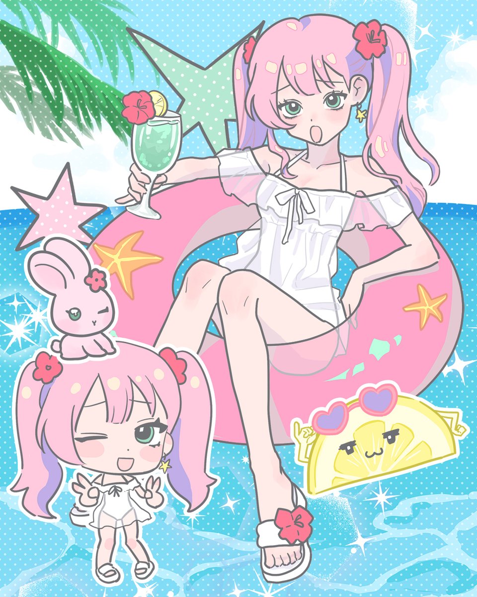 waruru_333's tweet photo. ⋆ ˚｡⋆୨୧˚ 𝑺𝒖𝒎𝒎𝒆𝒓 𝑾𝒂𝒗𝒆 ˚୨୧⋆｡˚ ⋆ https://t.co/BIW9Pwpq9G