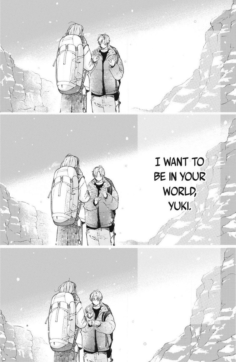 whereIsBhakti's tweet photo. True intimacy is when someone understands the walls you've built to protect yourself and chooses patience over pressure🥹 ❤️

That's exactly what Itsuomi and Yuki's story showed,  they completely stole my heart, i love them sooooo much, and now i need s2 so i can see these beautiful moments animated😭

#asignofaffection || #ゆびさきと恋々