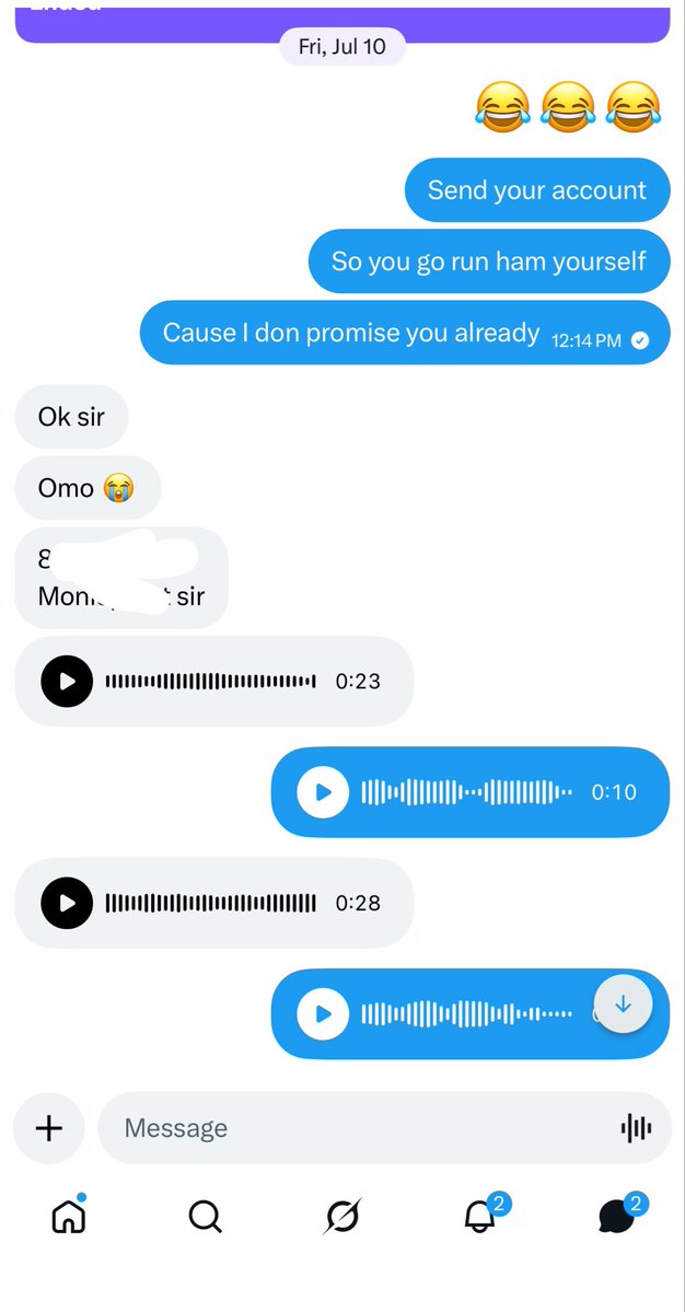 omoagboluaje1's tweet photo. Giving 5 people a Blue Tick. 💙

All you have to do:
❤️ Like this post
💬 Drop a comment
🔁 Reshare 2 posts from my highlights

Picking 5 winners randomly. Good luck 🫡 https://t.co/VHB8VCgntd
