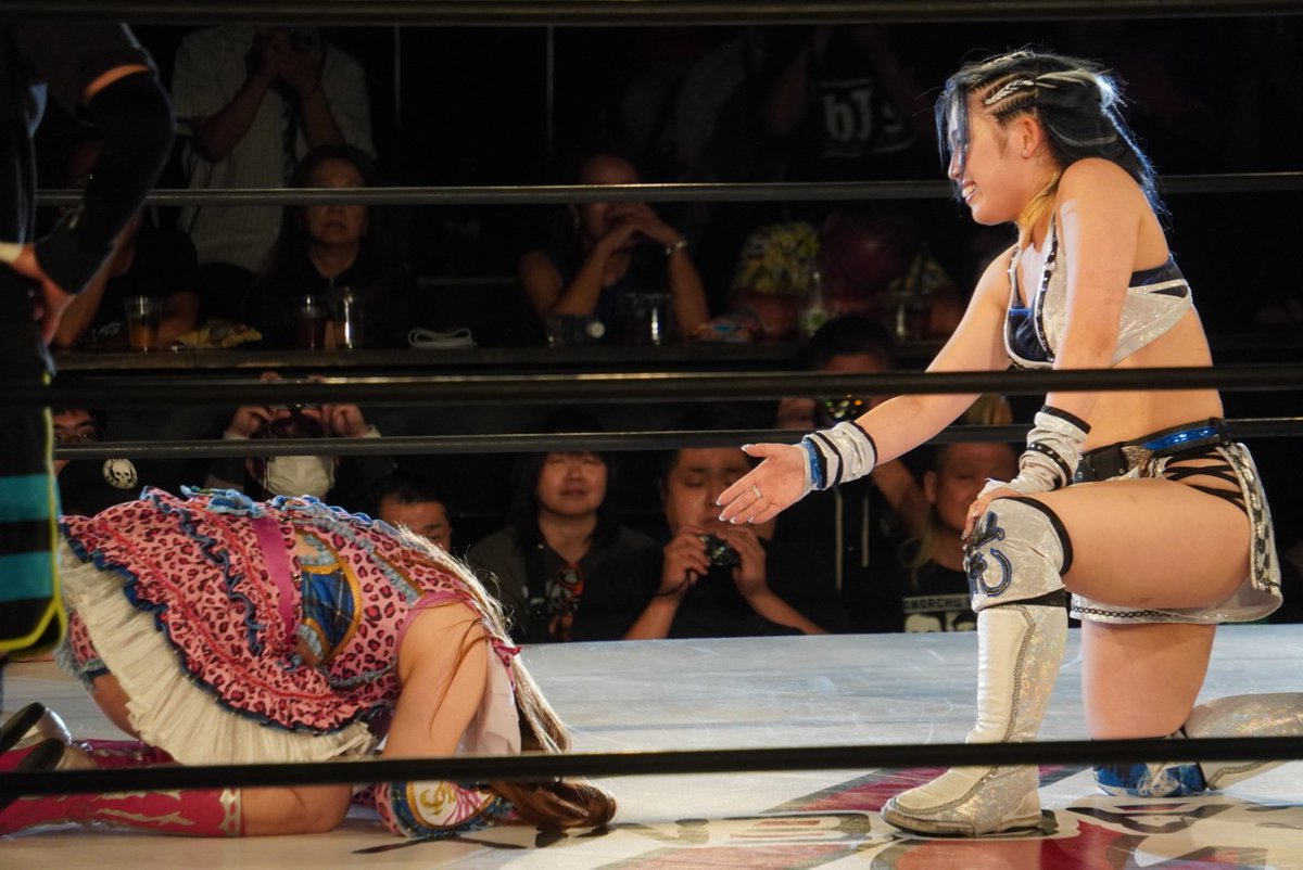 marsa_10's tweet photo. 7.12 OZアカデミー 新宿大会

稲葉ともか対神姫楽ミサ。
めっちゃ感動しました…🥲
ここ新宿FACEの最後に2人のシングルが見れて良かった理由がある。

感情が入りまくったシングル。
見れて良かったというかOZアカデミーに感謝です✨️
#OZアカデミー #pw_jto #稲葉ともか #神姫楽ミサ #260712OZ https://t.co/IGAyuctLk3