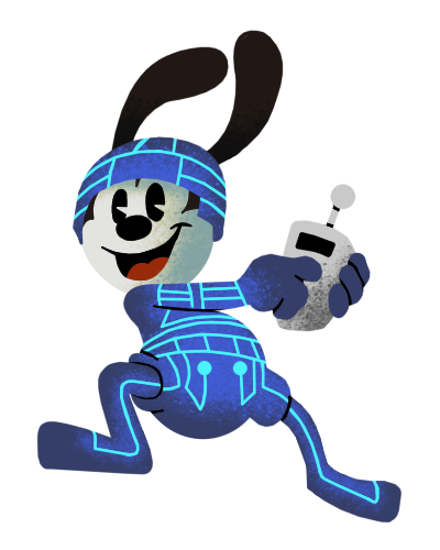 SaMucka2004's tweet photo. (Speedpaint) Media Log - Epic Mickey
23 - Oswald (Tron Costume)
#speedpaint #fanart #art #oswald #oswaldtheluckyrabbit #epicmickey #disney #disneyfanart #epicmickeyfanart https://t.co/hMrecF8Qf4