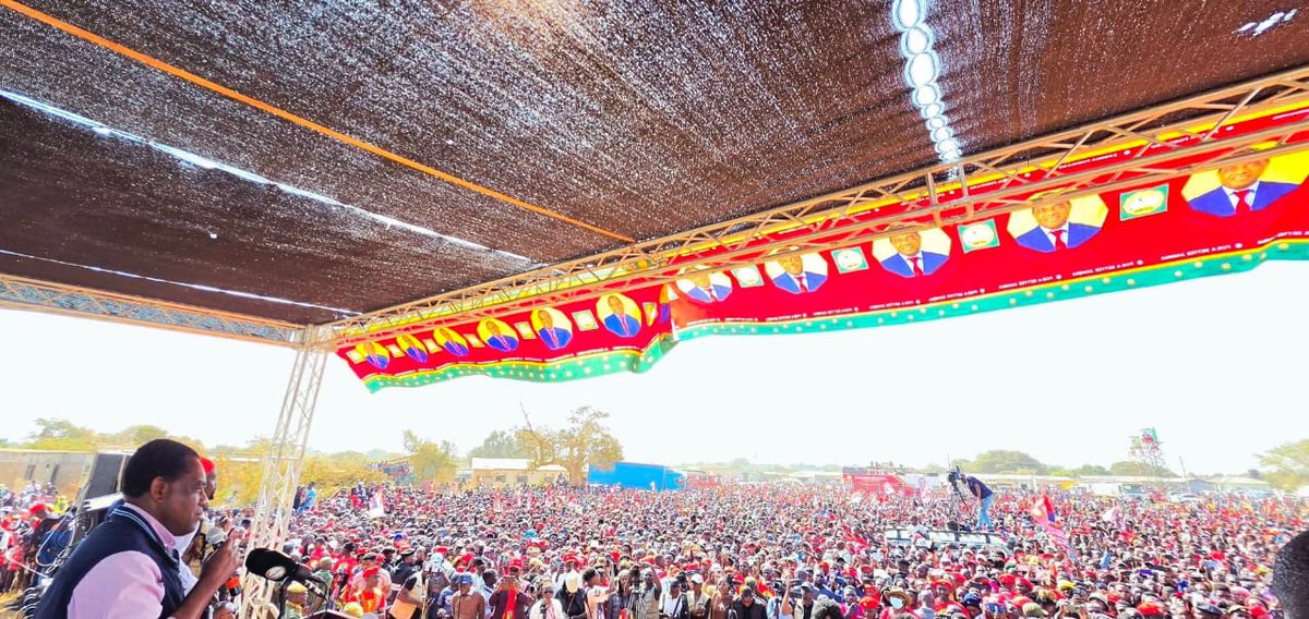 Mwebantu's tweet photo. "Shantumbu is getting better", says President Hichilema - https://t.co/qlAPsFyF0E https://t.co/HONIKZEtT4