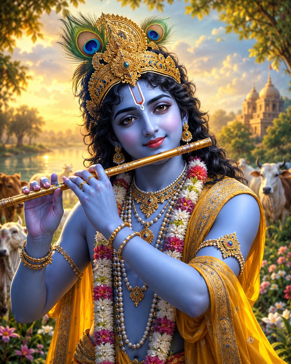 Nelin972's tweet photo. 🌿 श्रीकृष्ण की दिव्य बांसुरी | प्रेम, शांति और भक्ति का अलौकिक स्वर 🦚🙏 https://t.co/5i0Z3Bxuve