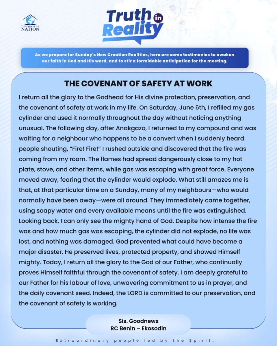 TGLFInc's tweet photo. TRUTH IN REALITY

The Covenant of Safety at Work

#RPN
#APeopleCome https://t.co/plJUMPvPXx