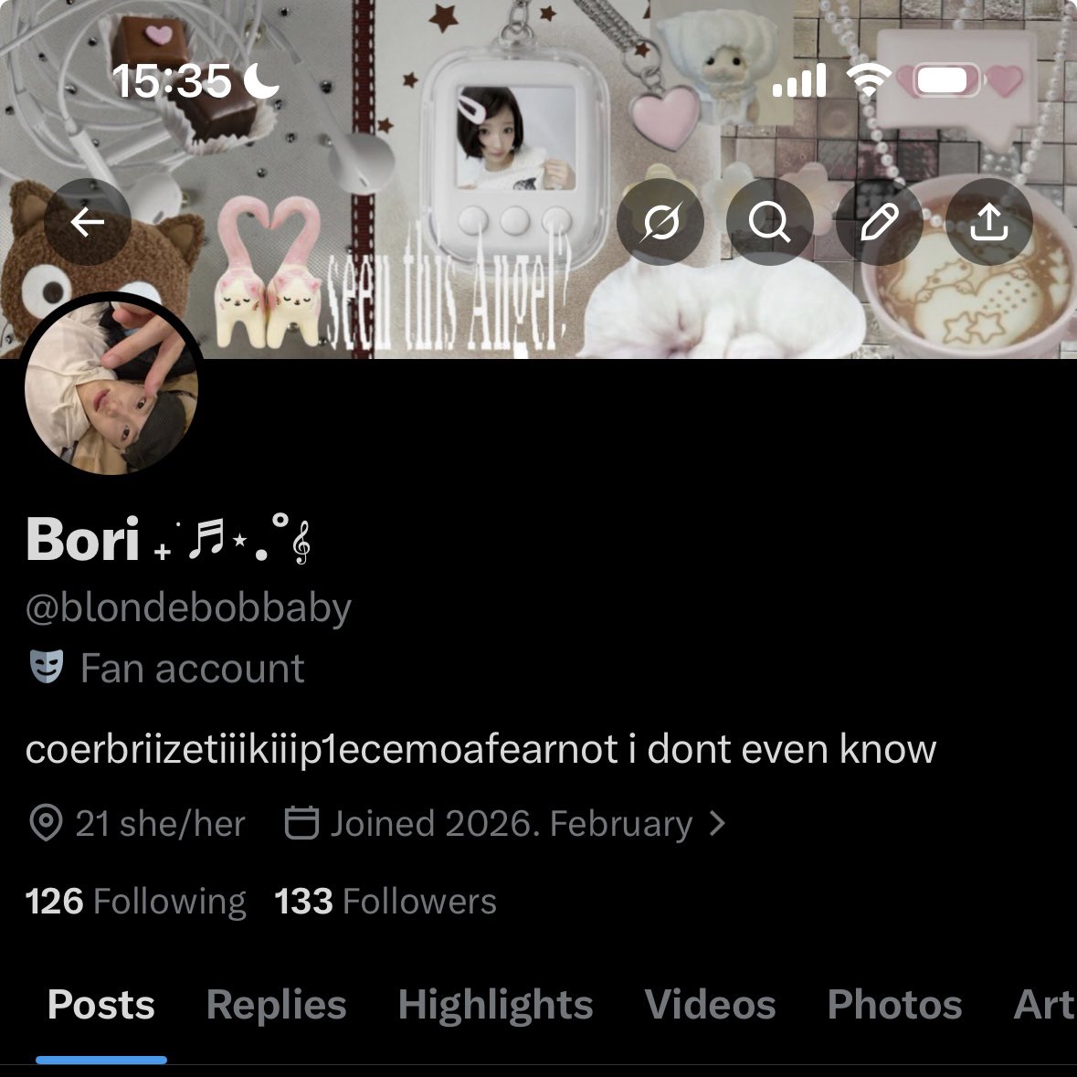Bori ˖ ݁♬⋆.˚𝄞 tweet media