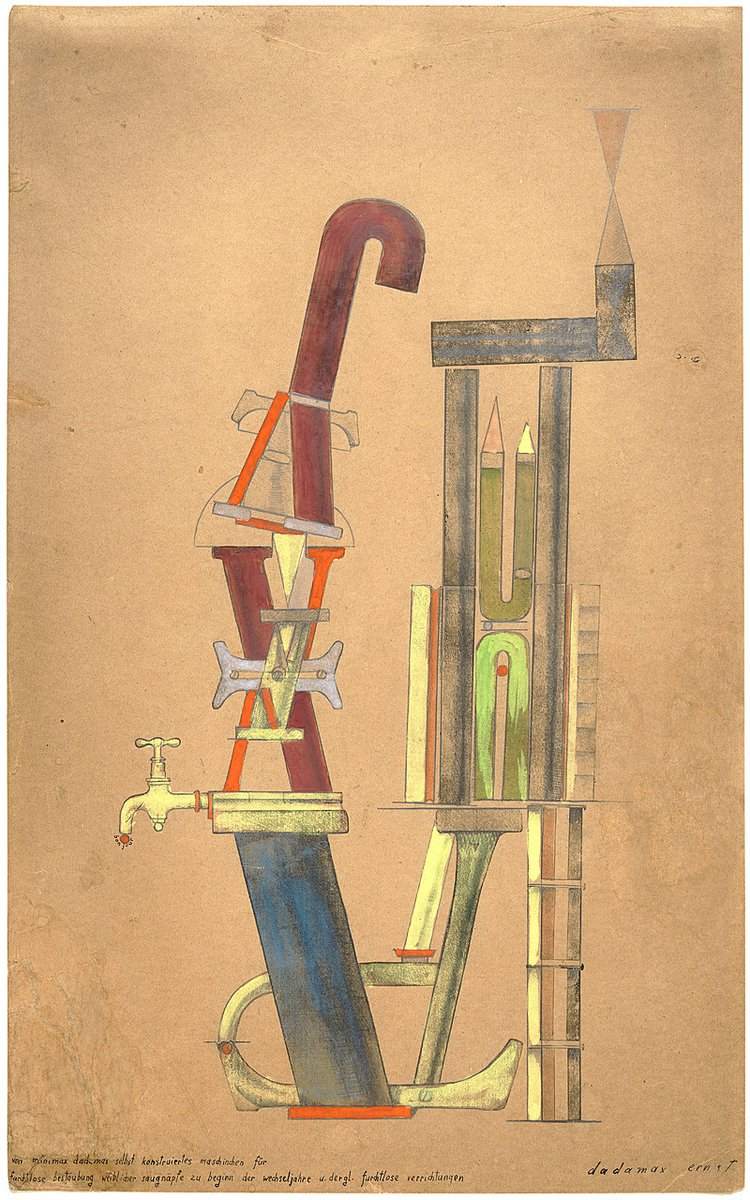 マックス・エルンスト （Max Ernst、1891-1976） 『ミニマックス・ダダ