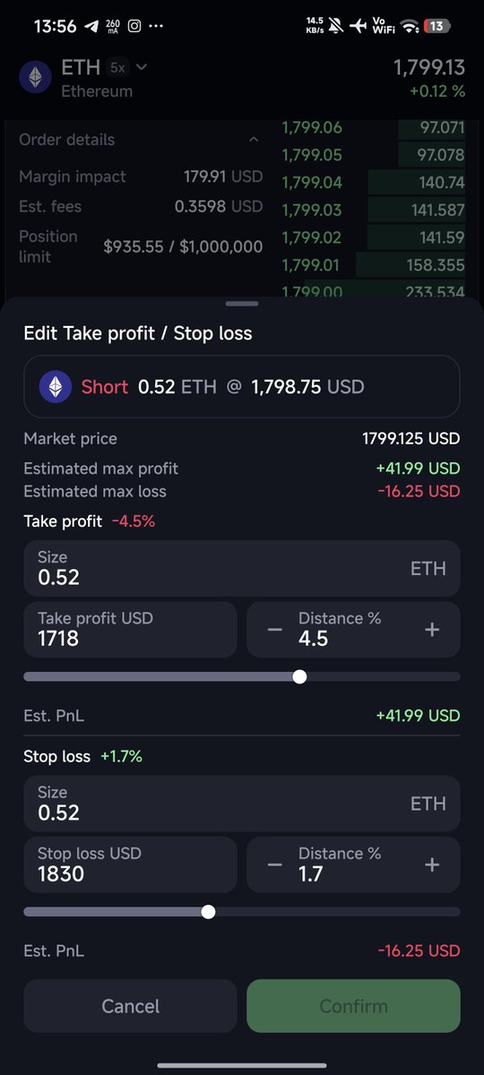 kleinkava's tweet photo. @TraderBiloo Bu işlemde risk artırsam mı acaba diğerleri stop oldu ama çok küçük pozlar açmıştım https://t.co/NTvT1J1x0z