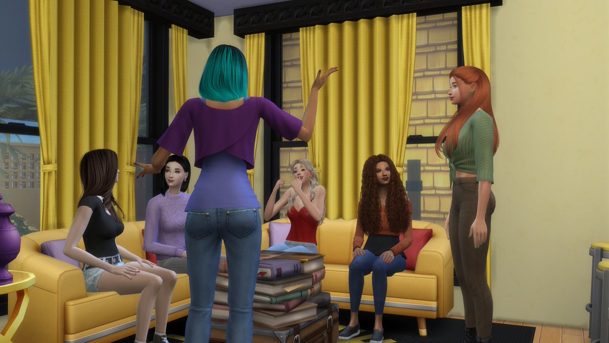 TikiSimmer's tweet photo. Esta tarde Thi nos llamó a las chicas a su casa para darnos una noticia ... ¡está embarazada! 😍 ¡Vamos a tener bebis en #TinyTown! También conocí a Capi, el perrito de Thi y César, es un amor de peludito ❤

#thesims4 #sims4 #retossims4 https://t.co/HLorwbRjPC