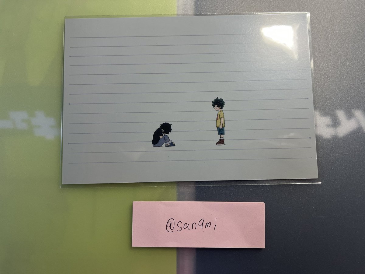 san9mi's tweet photo. 【交換】ヒロアカ 一番くじ いつまでも手を差し伸べ続ける物語 J賞 ポストカード 僕のヒーローアカデミア
譲
画像1
求
画像2 or 異種 死柄木
上下の組み合わせで1：2交換も可能です。
郵送希望です。
検索からもリプライお待ちしております。 https://t.co/y3Qv1PsTyd